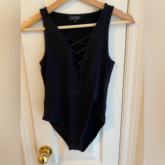 Host Pick: Topshop Bodysuit — Size 4 - Picture 1 of 3
